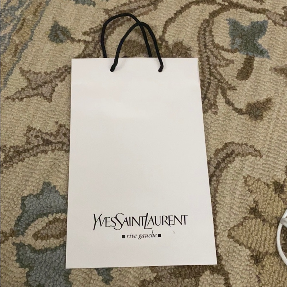 Yves Saint Laurent shopping bag